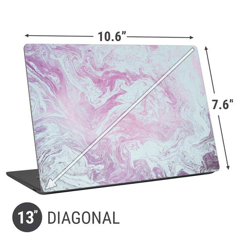 Blue and Purple Marble Universal Laptop 13in (10.6 x 7.6in) Skin